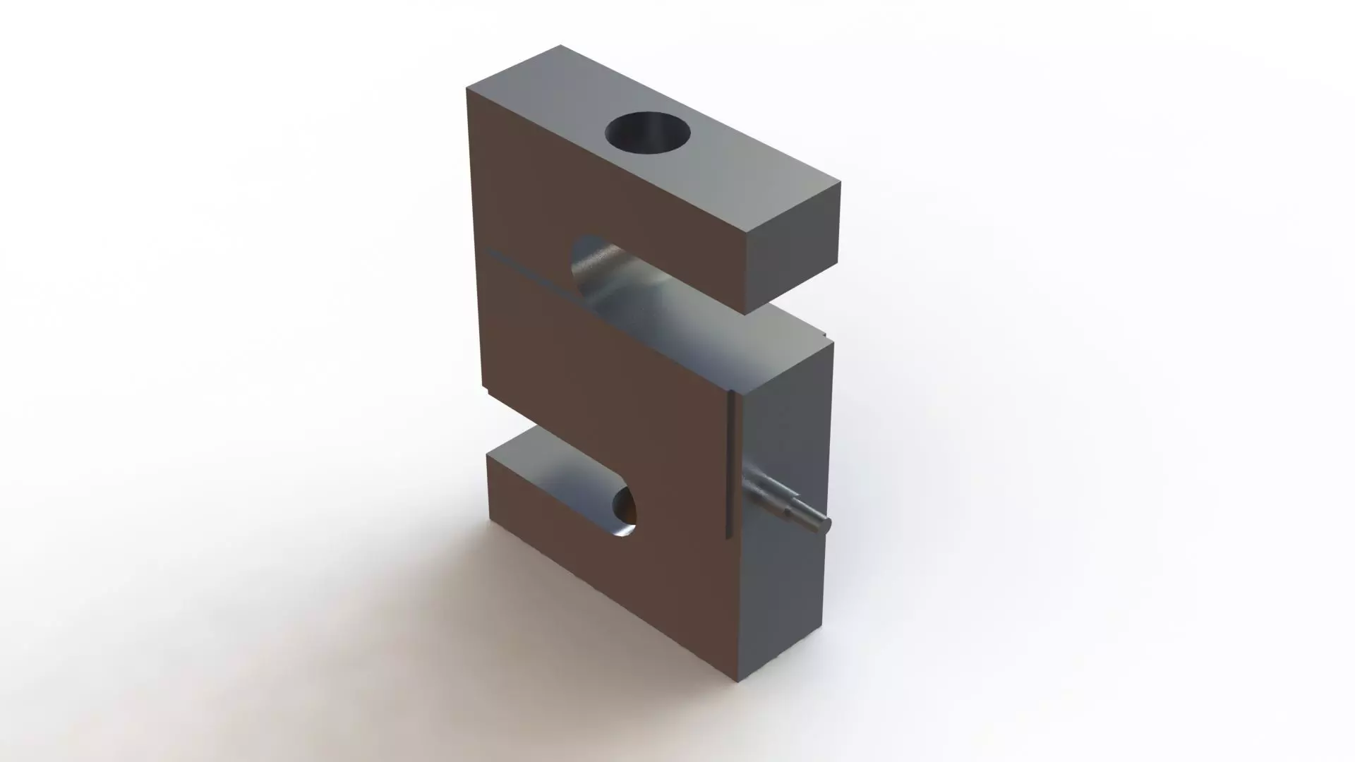 Load Cell Celula de Carga CKS 2000kgf 3D model_0