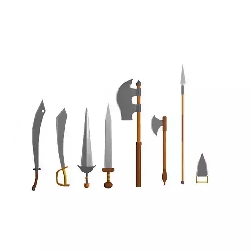 Low Poly Weapon Pack
