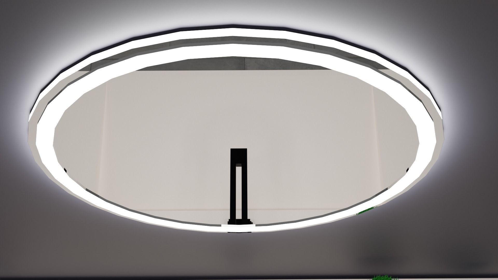 Designer bathroom sink low-poly with collection Low-poly 3D model_12