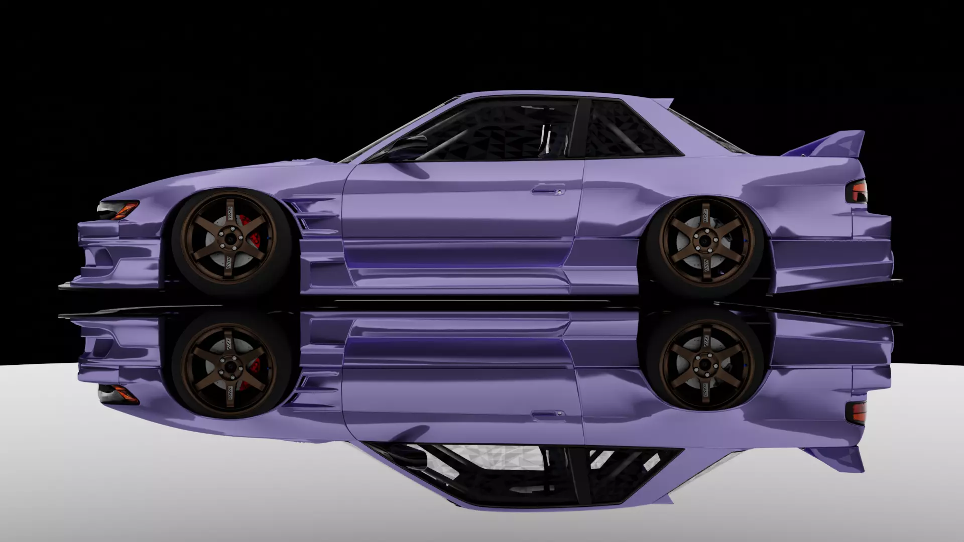 JDM nissan s13 3D model_0