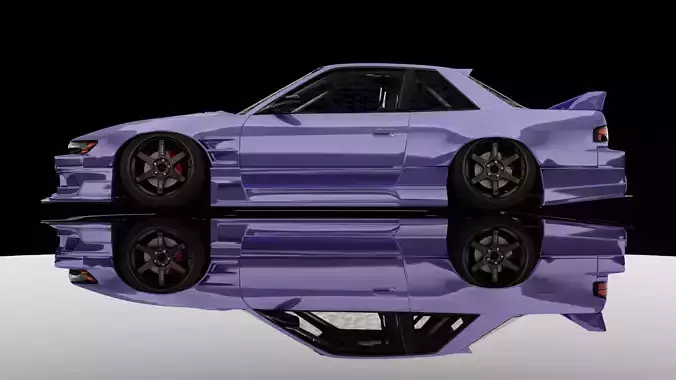 JDM nissan s13 3D model