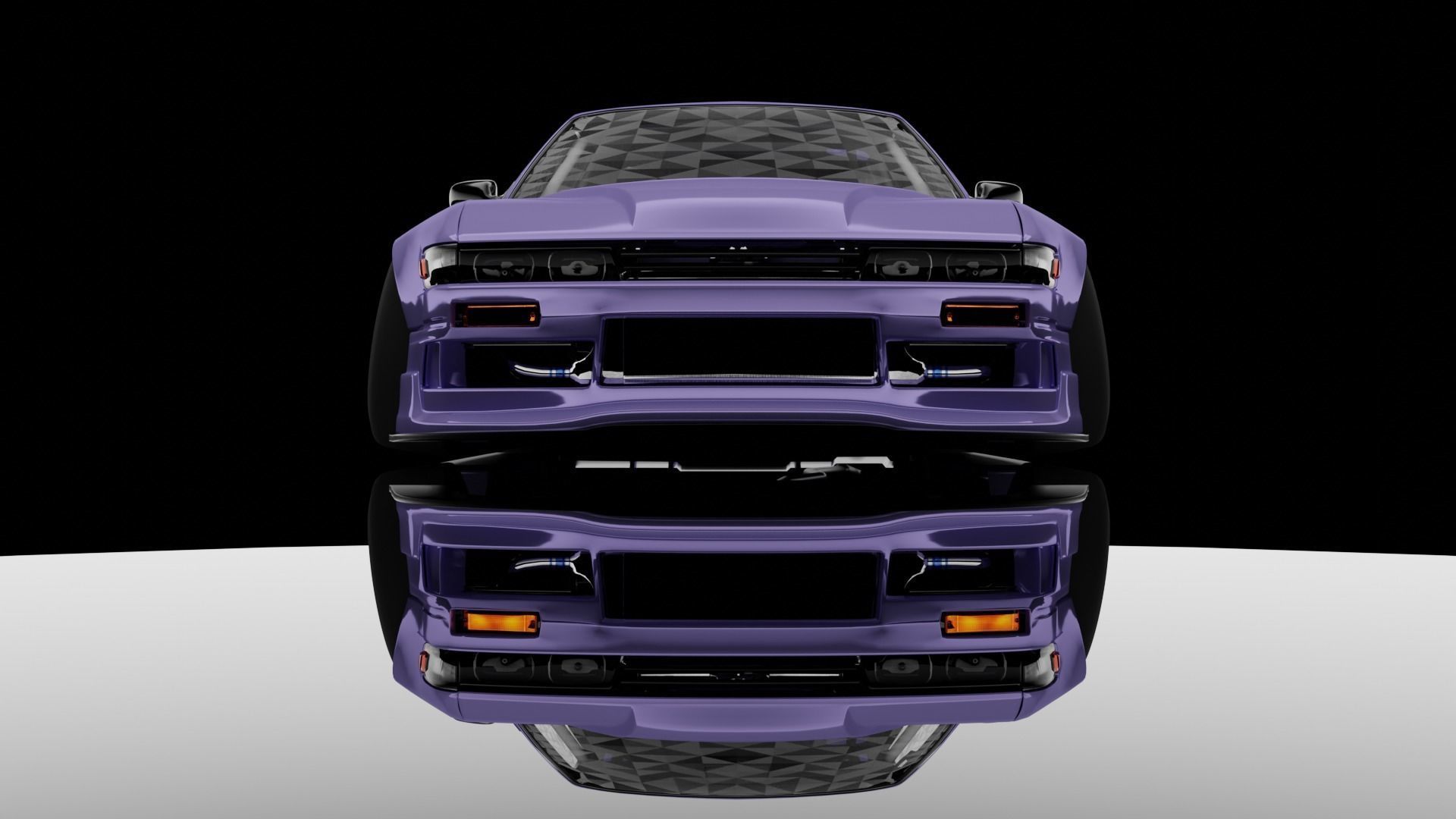 JDM nissan s13 3D model_1