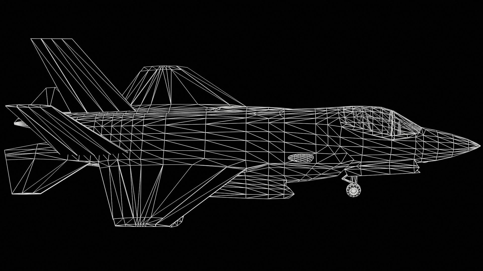 Lockheed Martin F-35A Lightning II 3D model_10