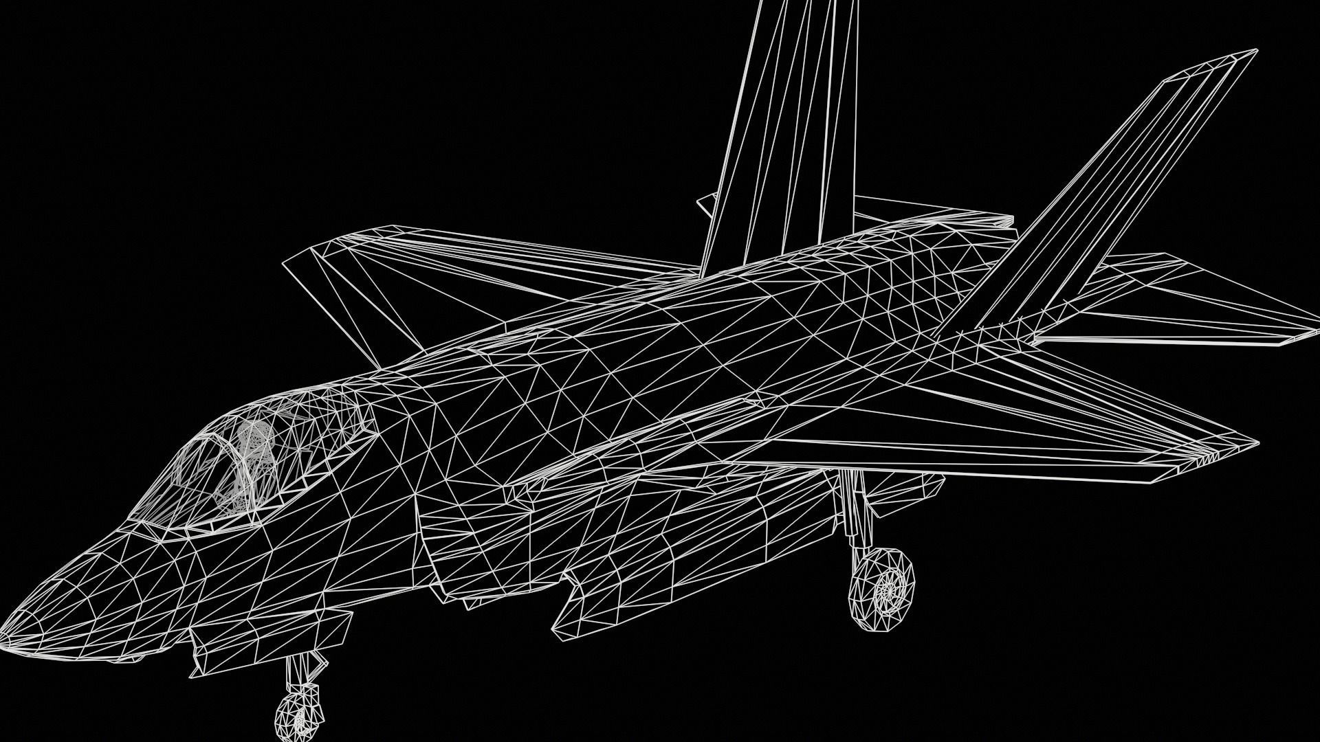 Lockheed Martin F-35A Lightning II 3D model_9