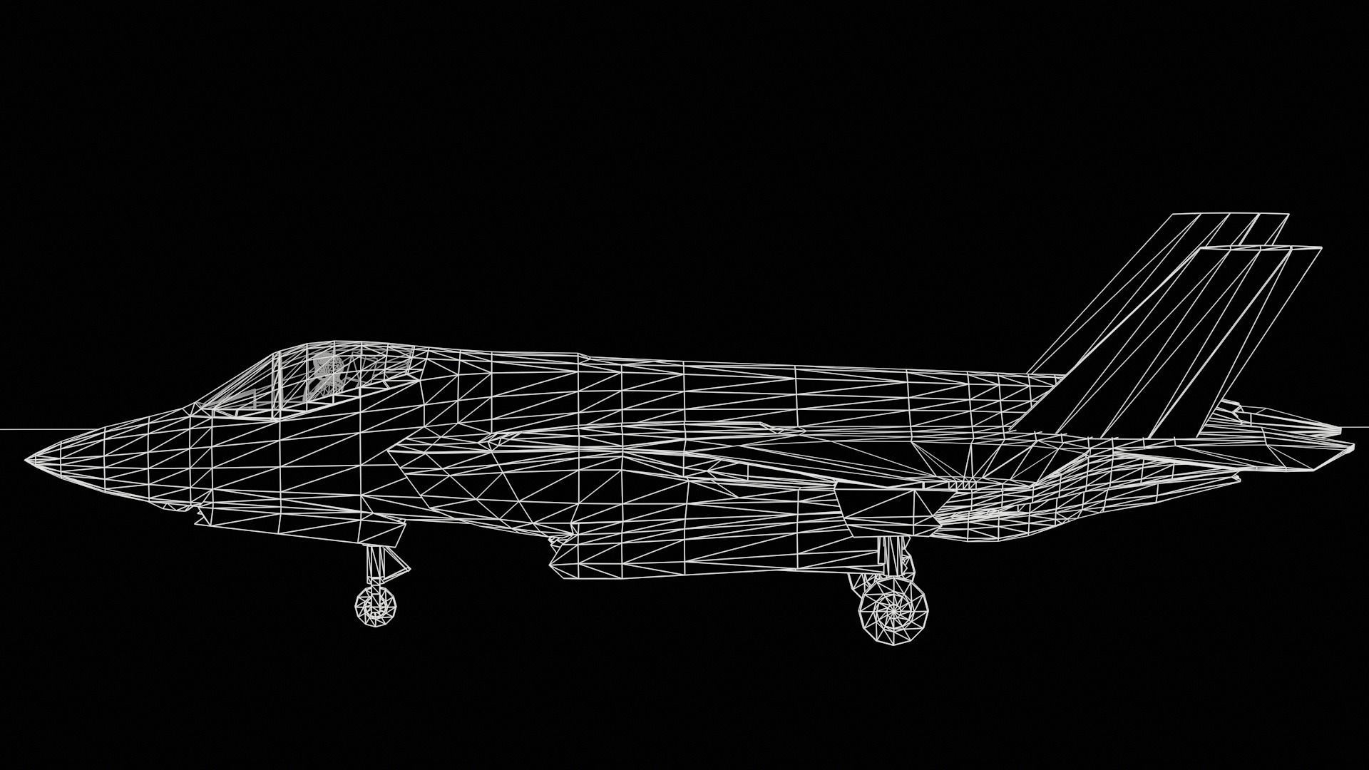 Lockheed Martin F-35A Lightning II 3D model_14