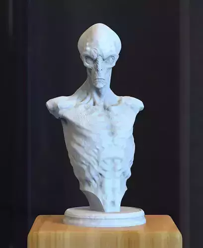 Alien bust