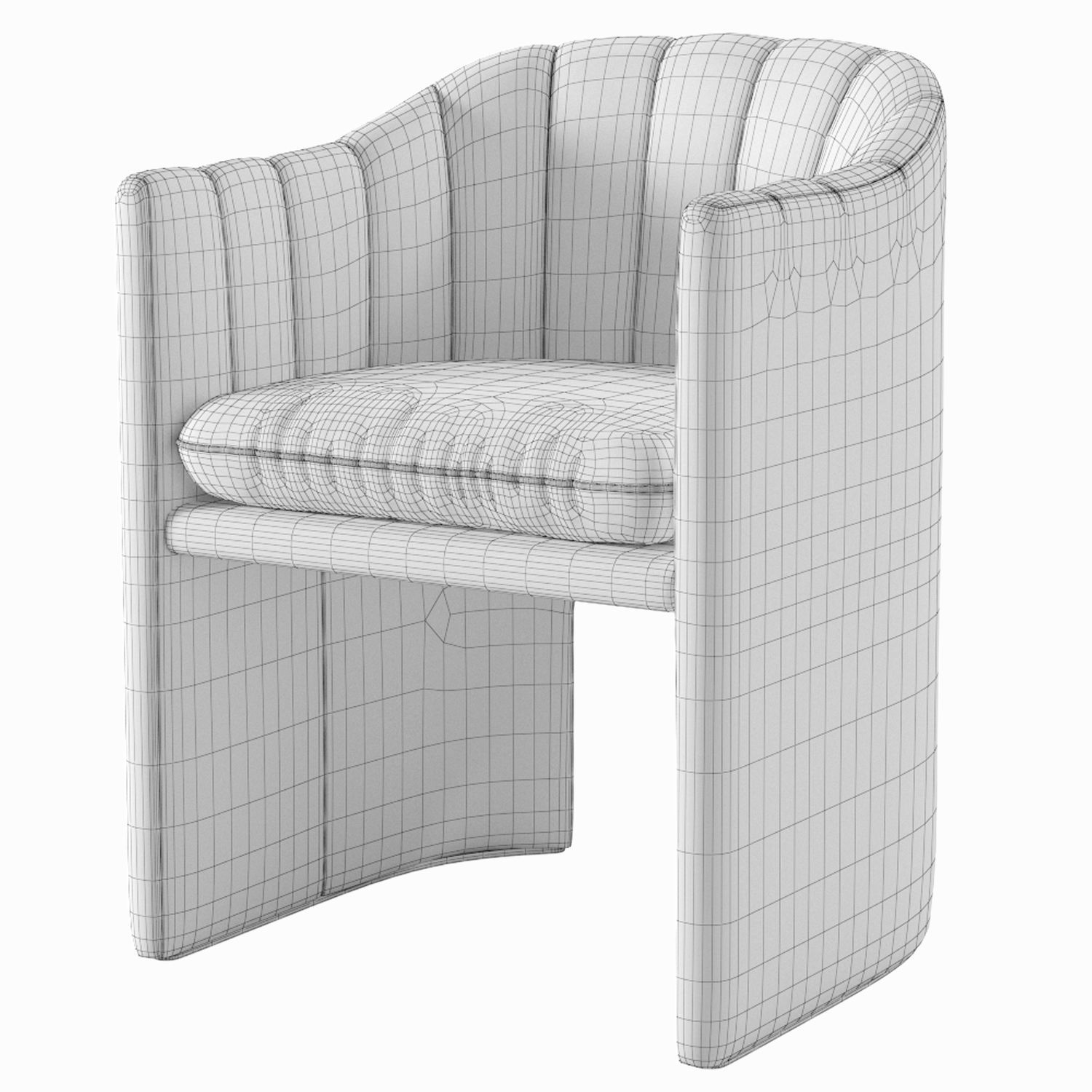 Boucle Loafer SC24 Space Copenhagen 3D model_6