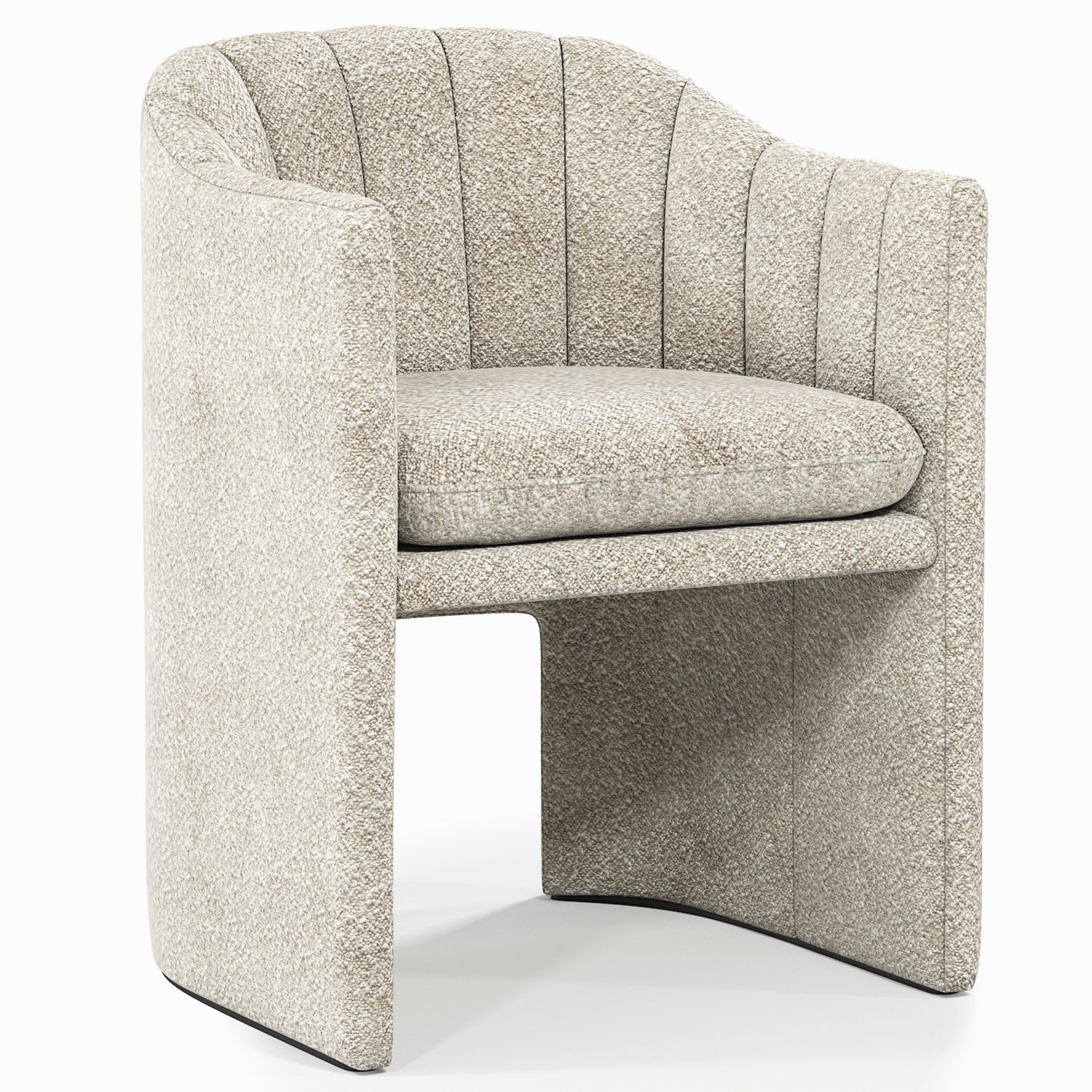 Boucle Loafer SC24 Space Copenhagen 3D model_2