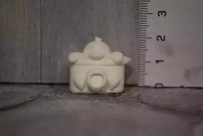 cute keychain DuckCamera Cheeeese ready 3D print