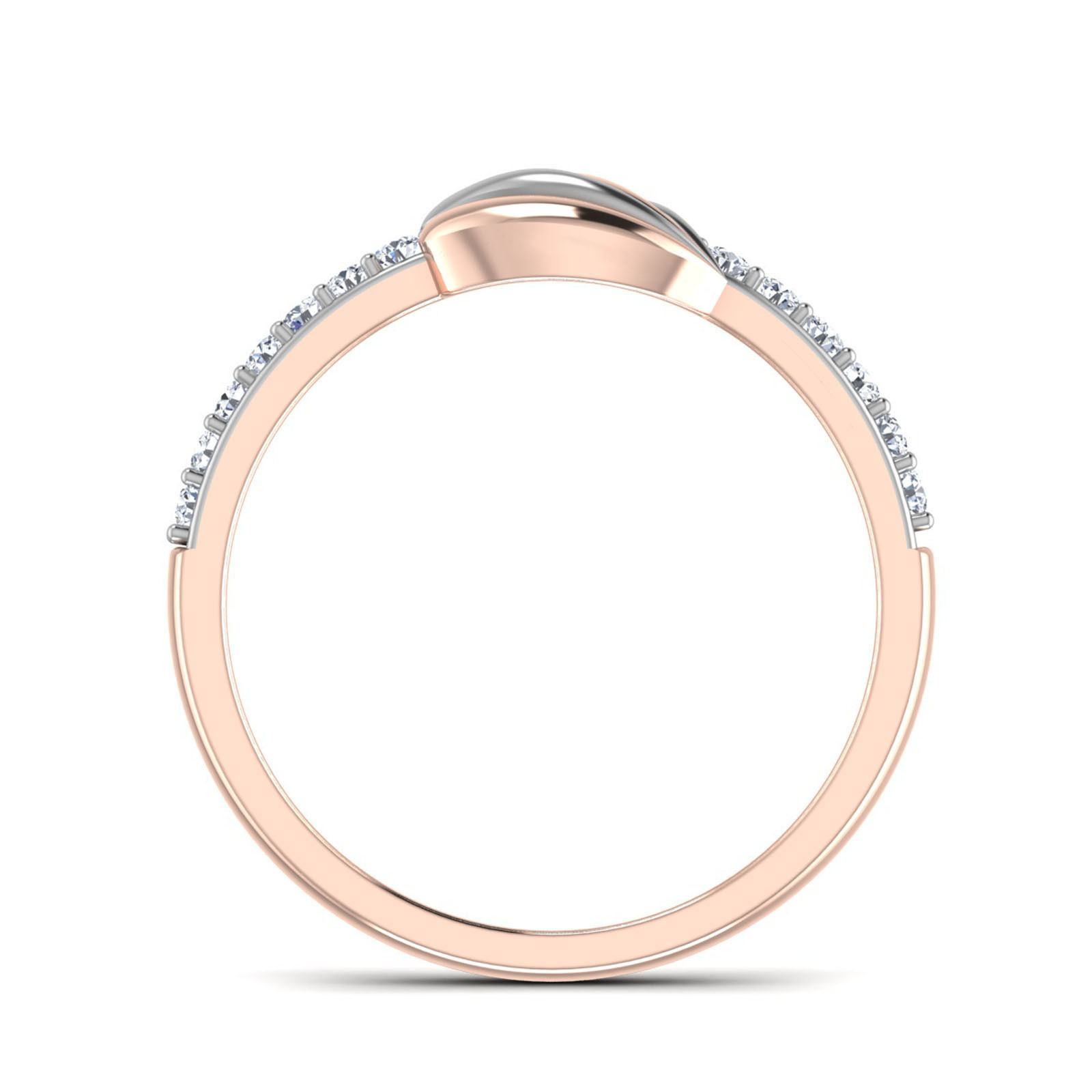 Women Diamond Ring 3dm stl render details 3D print model_2