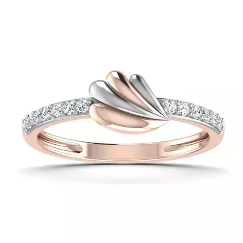 Women Diamond Ring 3dm stl render details 3D print model