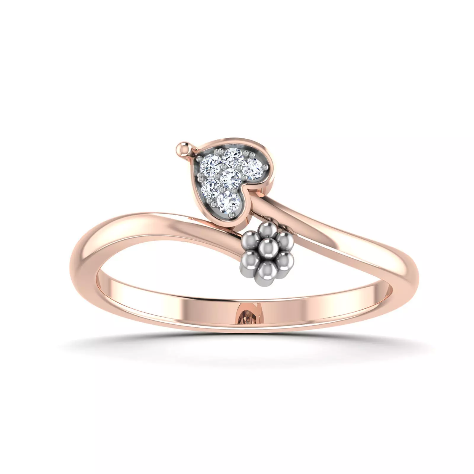 Women Diamond Ring 3dm stl render details 3D print model