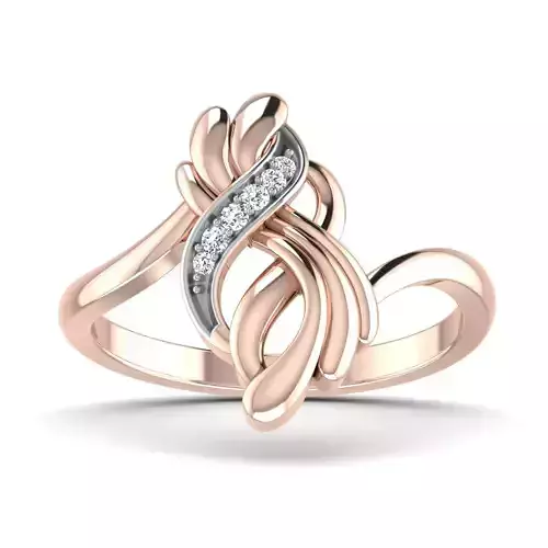 Women Diamond Ring 3dm stl render details 3D print model