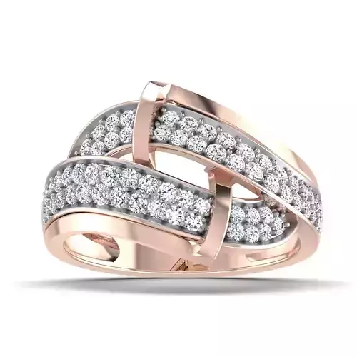 Women Diamond Ring 3dm stl render details 3D print model