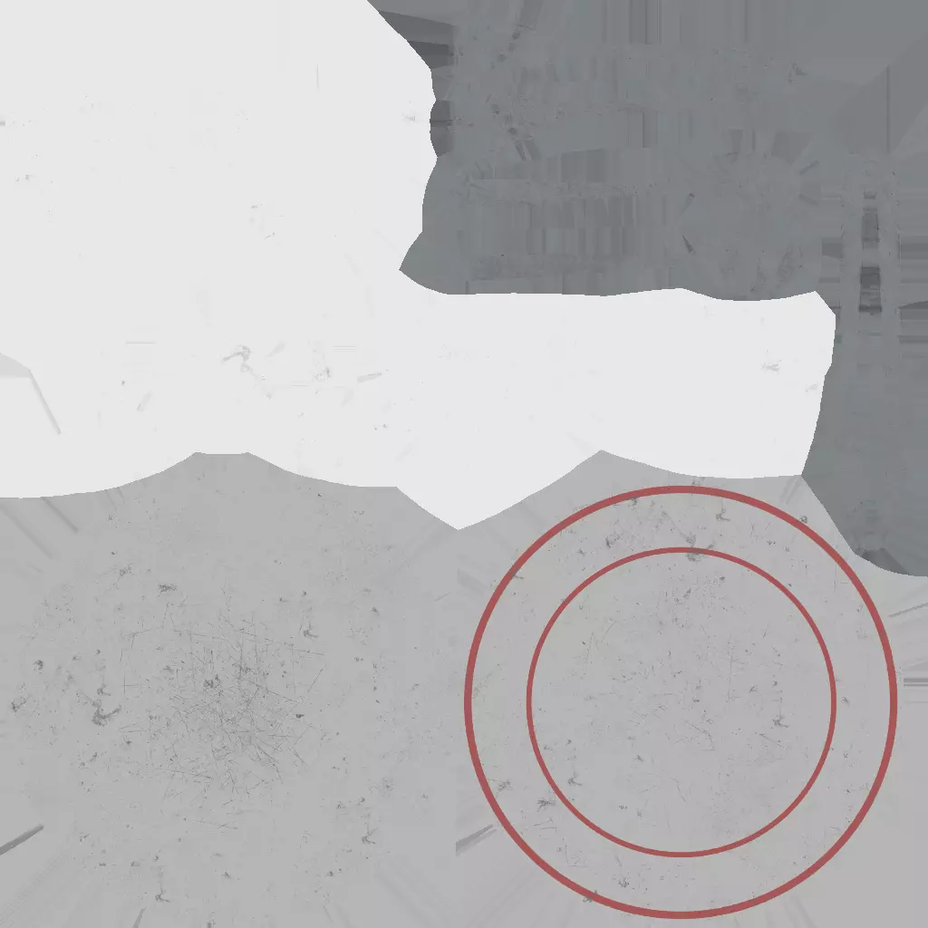 Round Table and Chairs for Game Low-poly 3D model_21