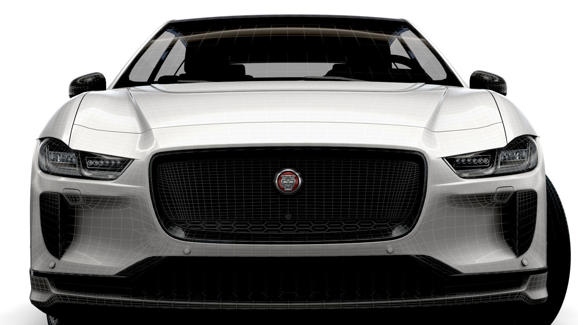 Jaguar I Pace 2024 3D model_19