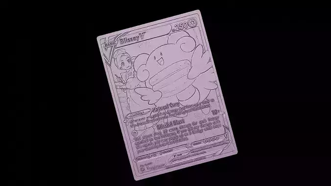 Blissey Pokemon 3D print model