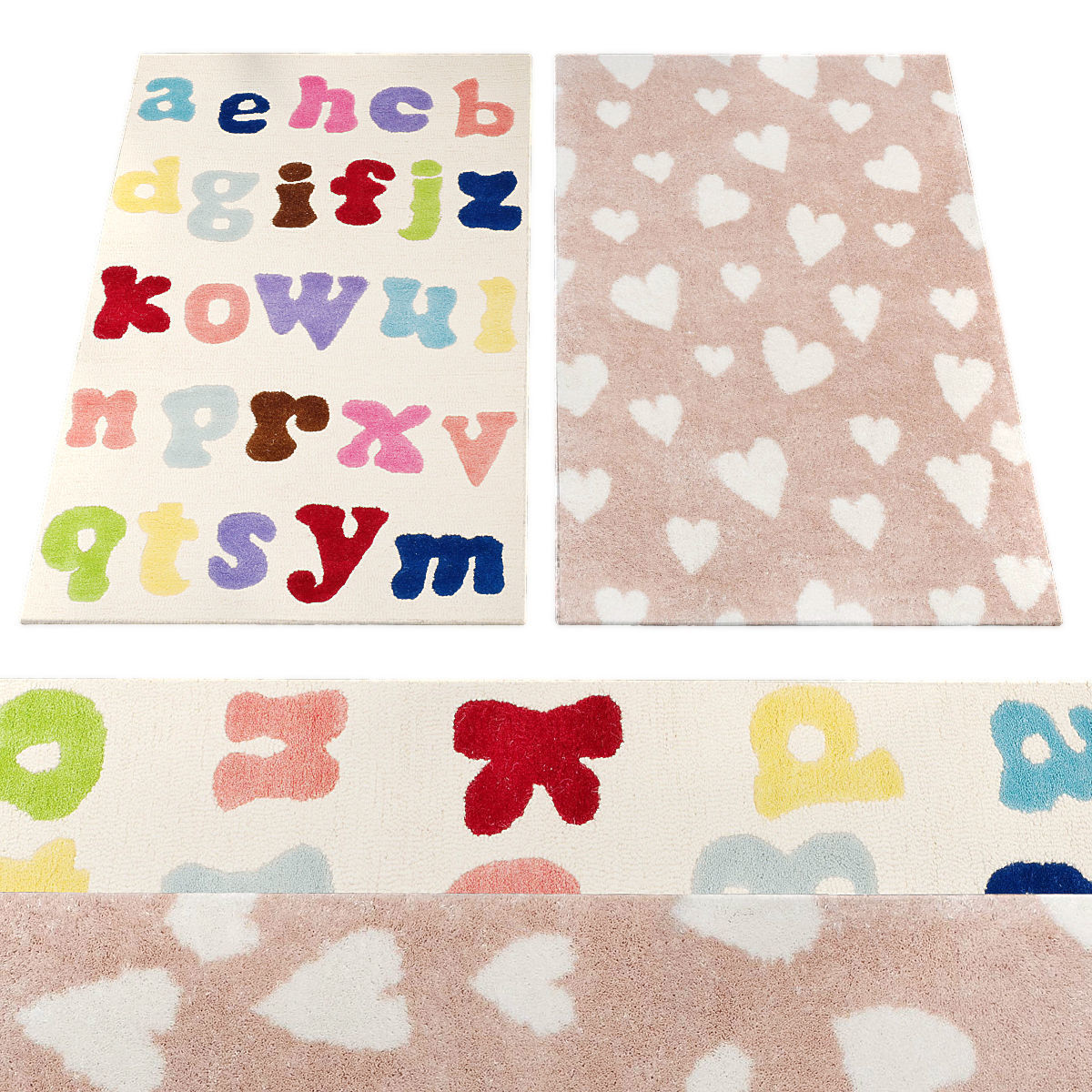 Rugs collection 403 Low-poly 3D model_2