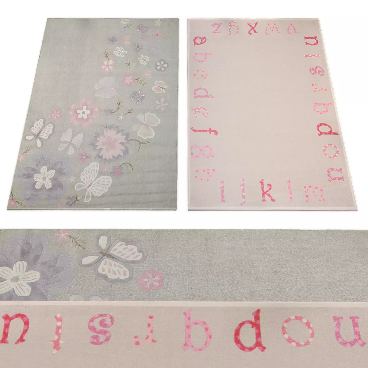 Rugs collection 403 Low-poly 3D model_0