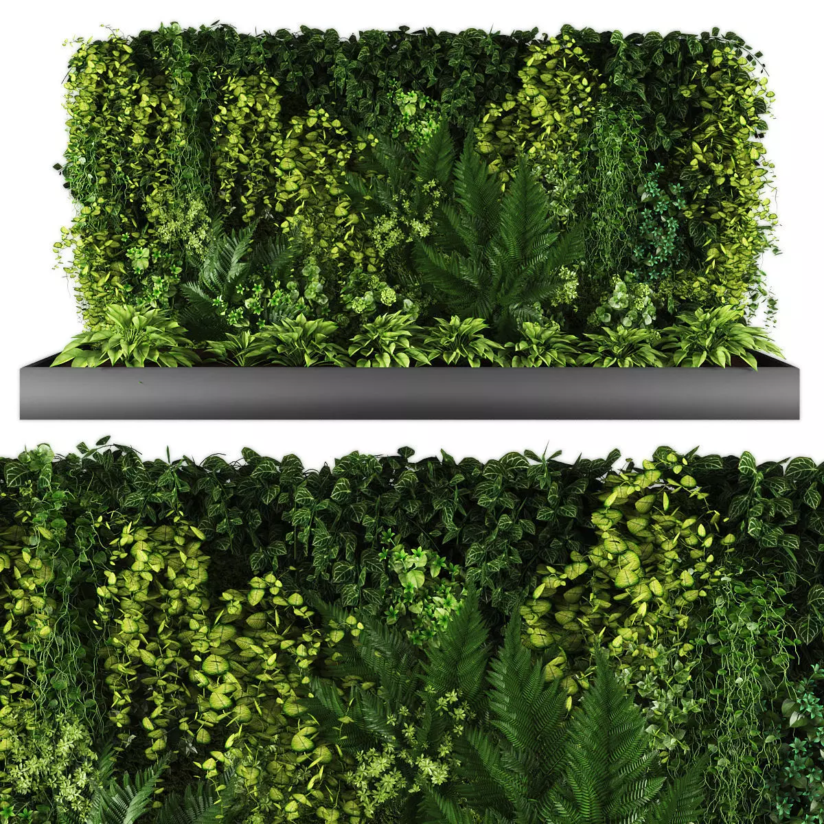 Vertical garden 192 3D model_0