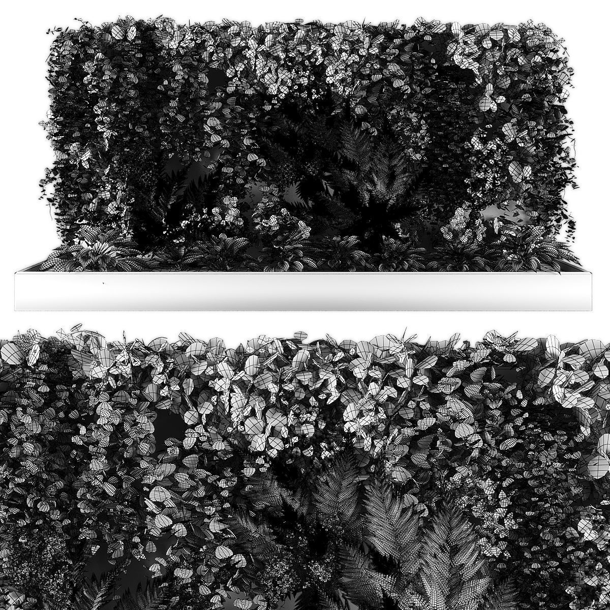 Vertical garden 192 3D model_2
