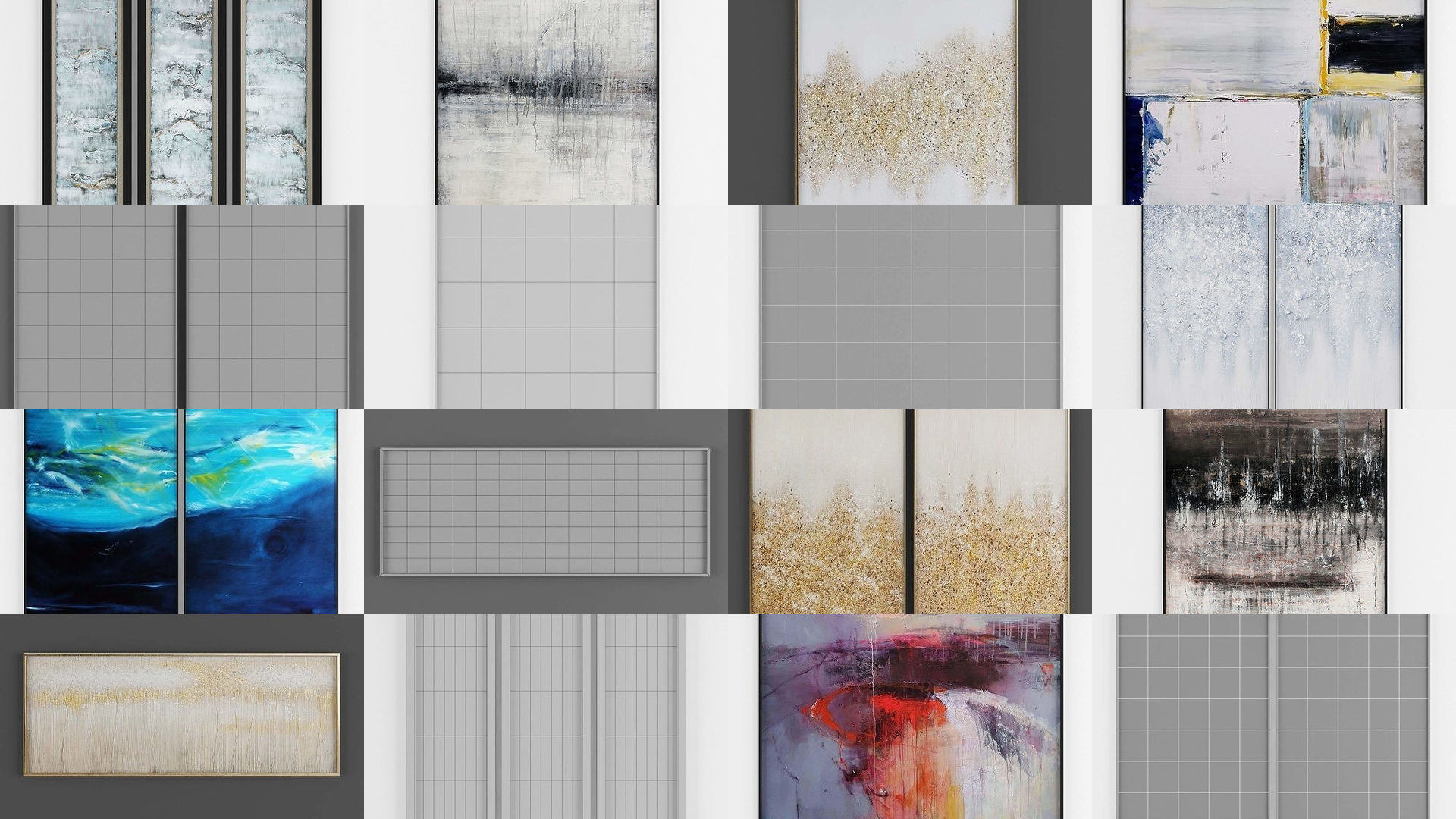 Collection of Picture Frames - 20 sets  _1