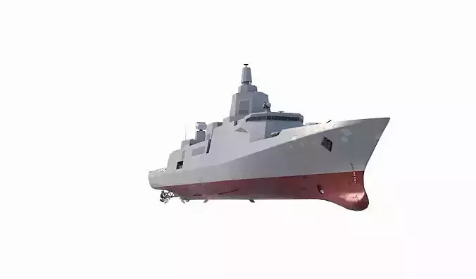 Taiwan  new generation of patrol ships 3D model