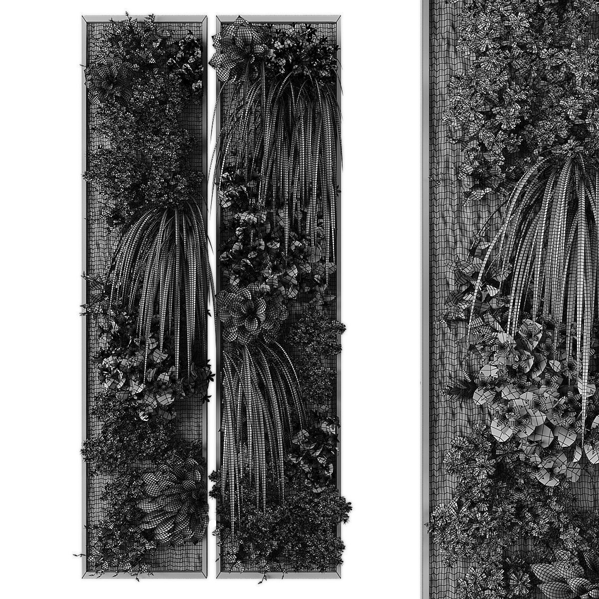 Vertical garden 194 3D model_1