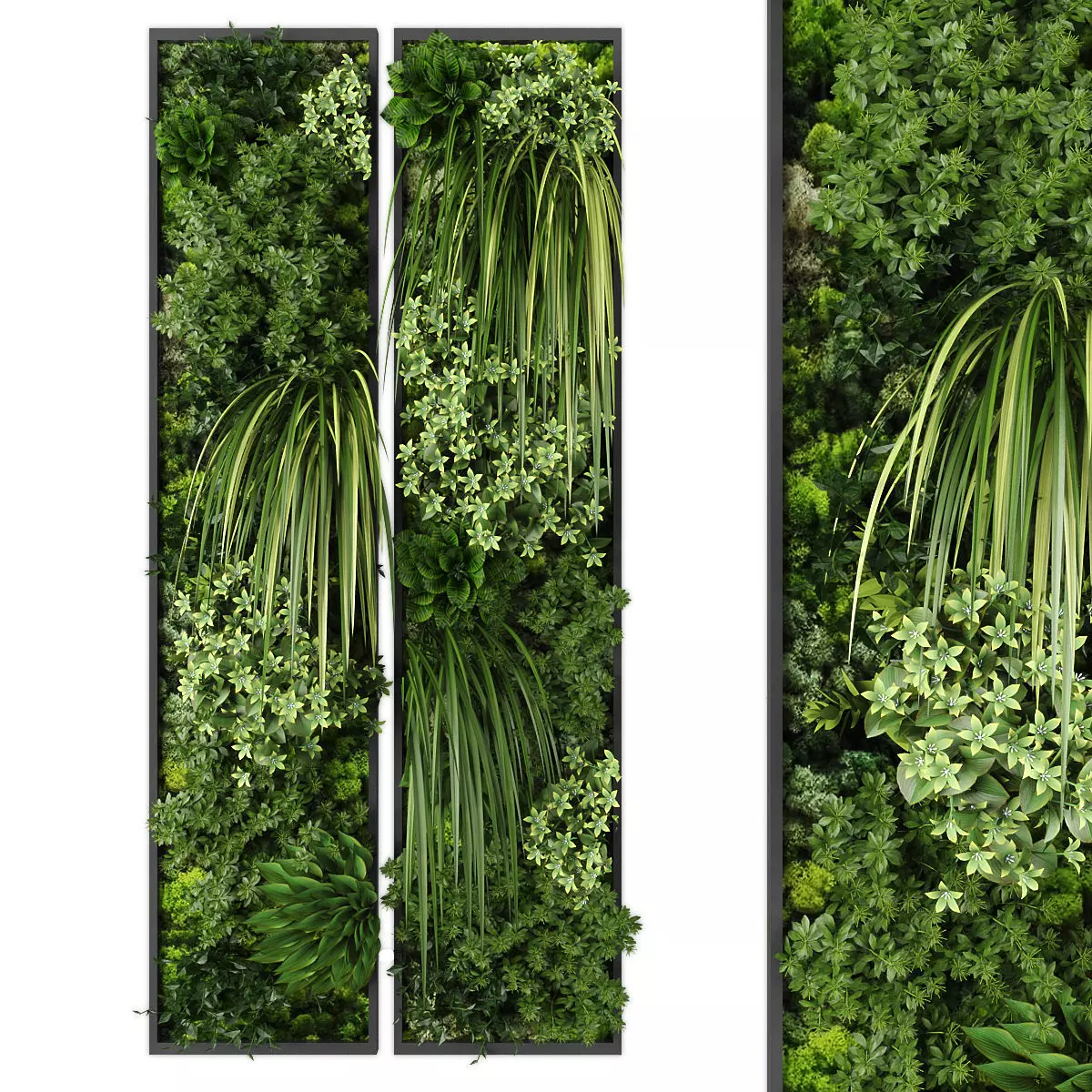 Vertical garden 194 3D model_0