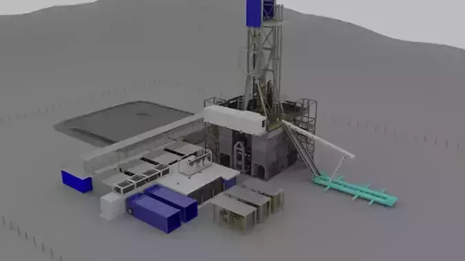 Oil rig