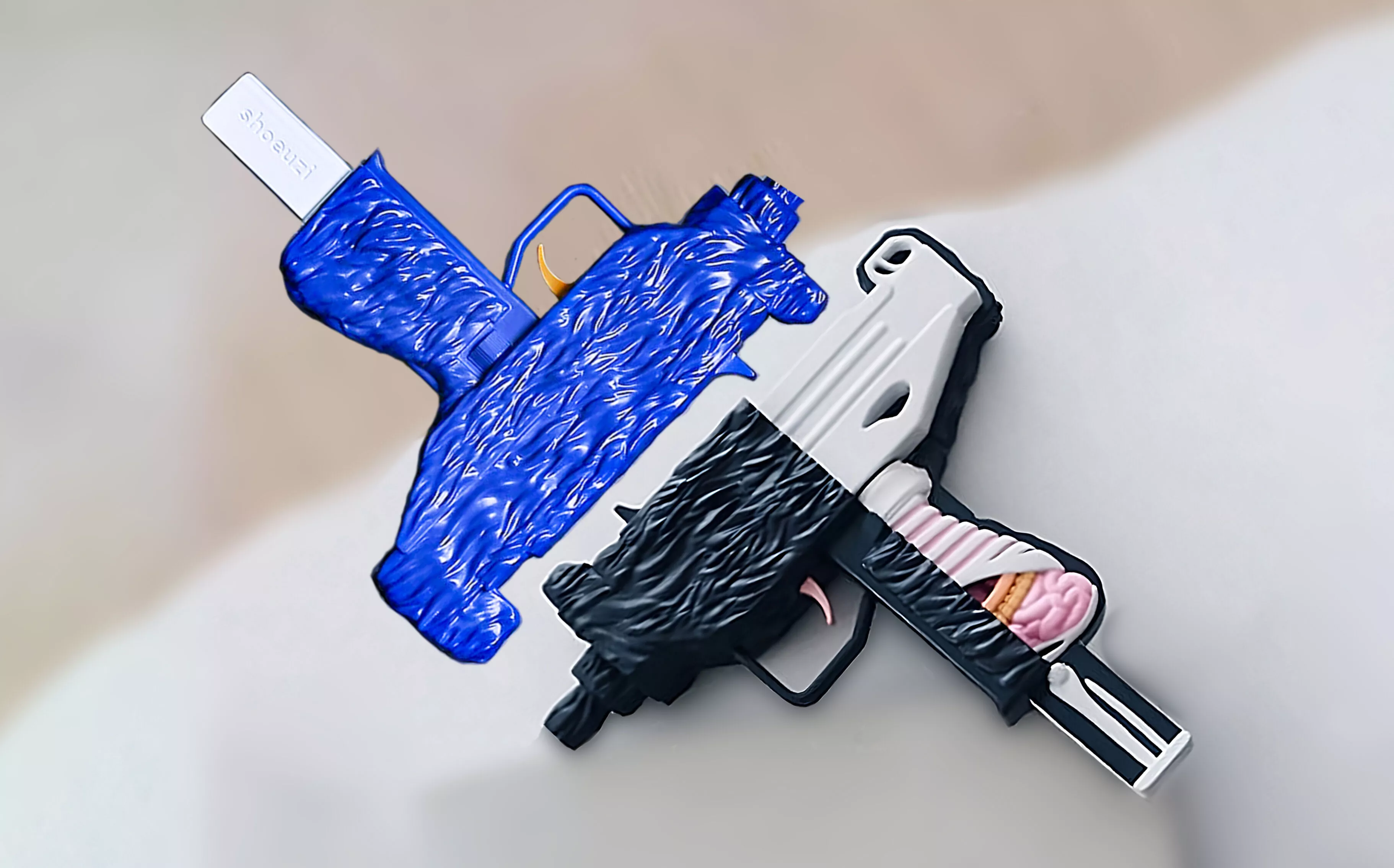 Kaws Uzi BFF Bundle 12 Styles for Print 3D print model