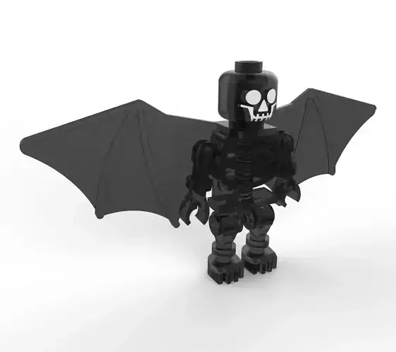 Lego Skeleton - Bat Wing 3D model