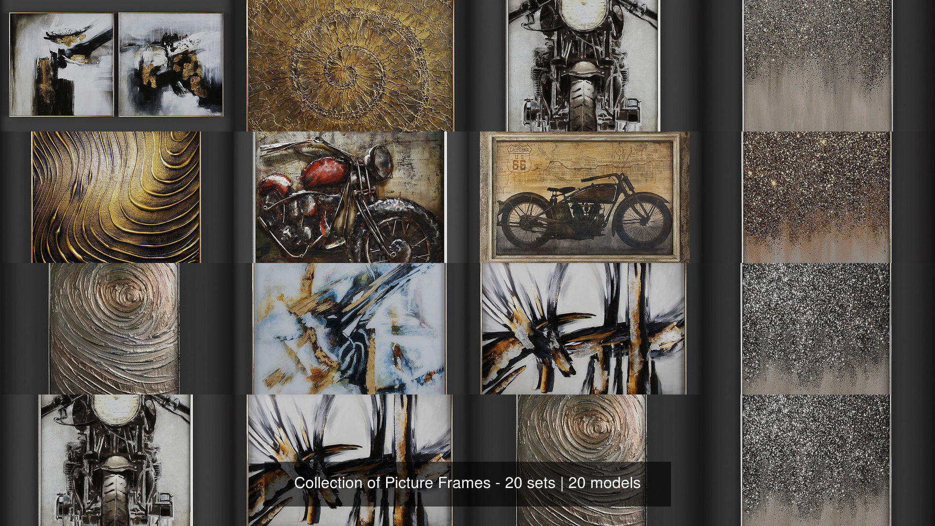 Collection of Picture Frames - 20 sets _2