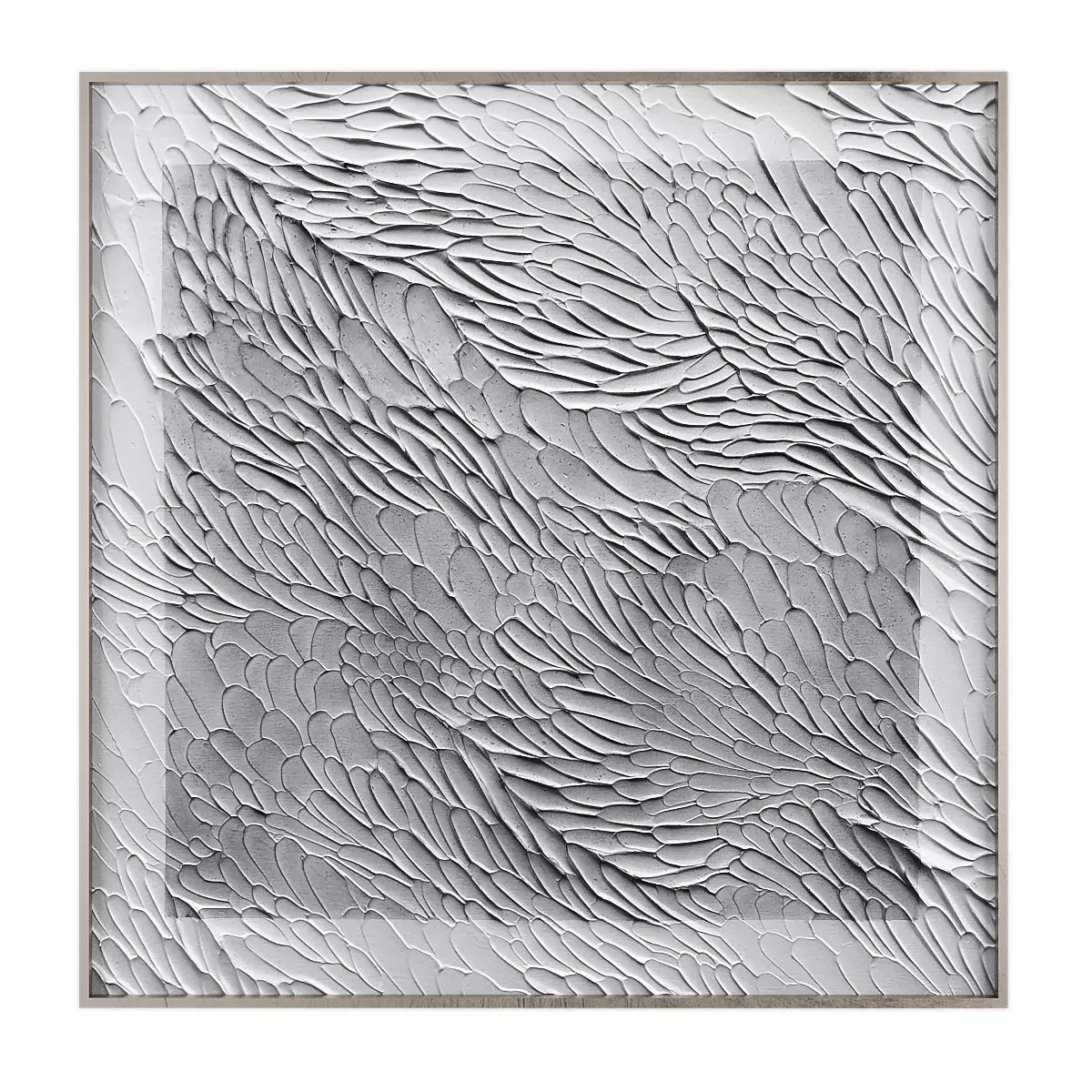 Art330 wall art with waves Low-poly 3D model_0