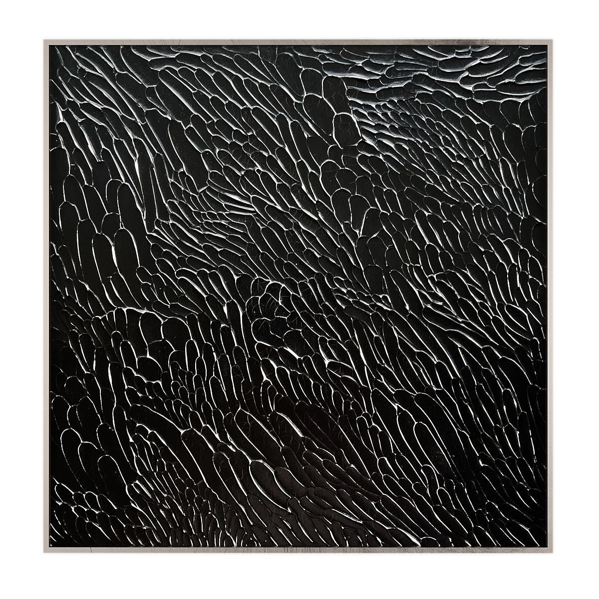 Art330 wall art with waves Low-poly 3D model_2