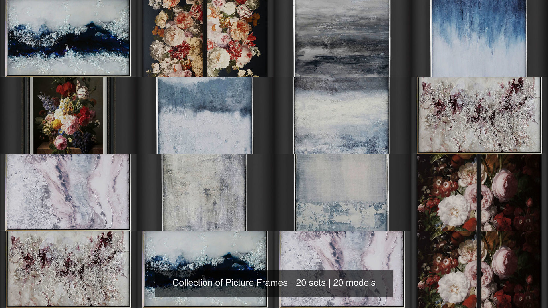 Collection of Picture Frames - 20 sets _2