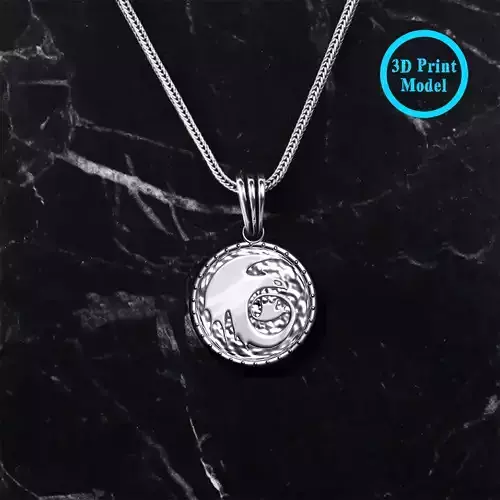 dragon Ancient Necklaces Pendant  STL  jewelry