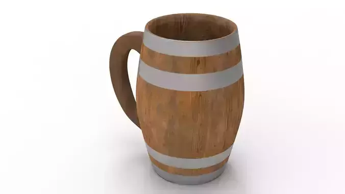 Wooden Beer Mug