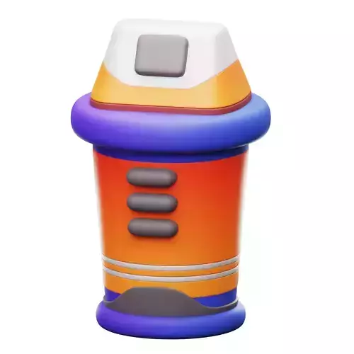 Trash bin 3D Icon
