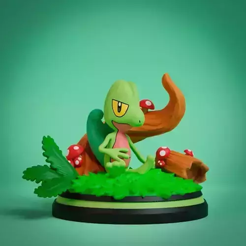 Pokemon - Treecko Figure Statue
