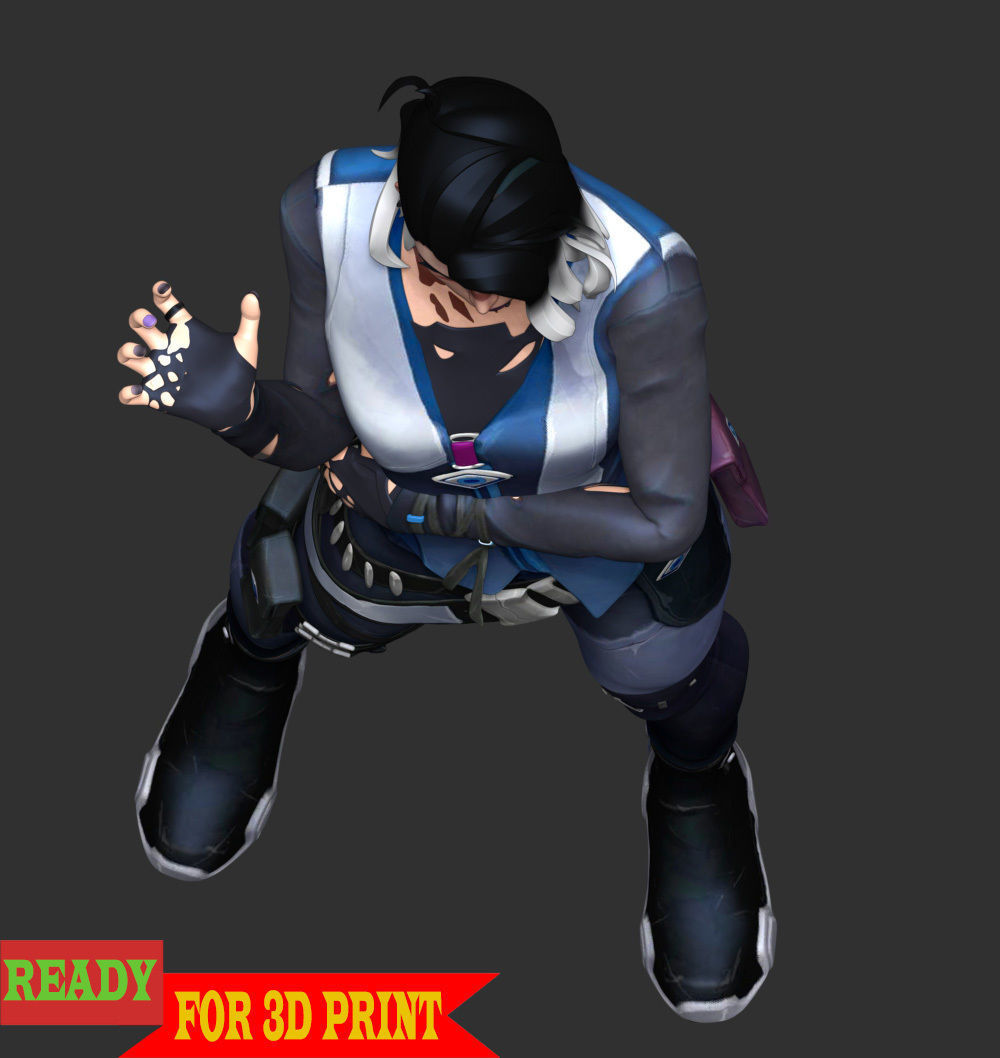 Fade - Valorant 3D print model_5