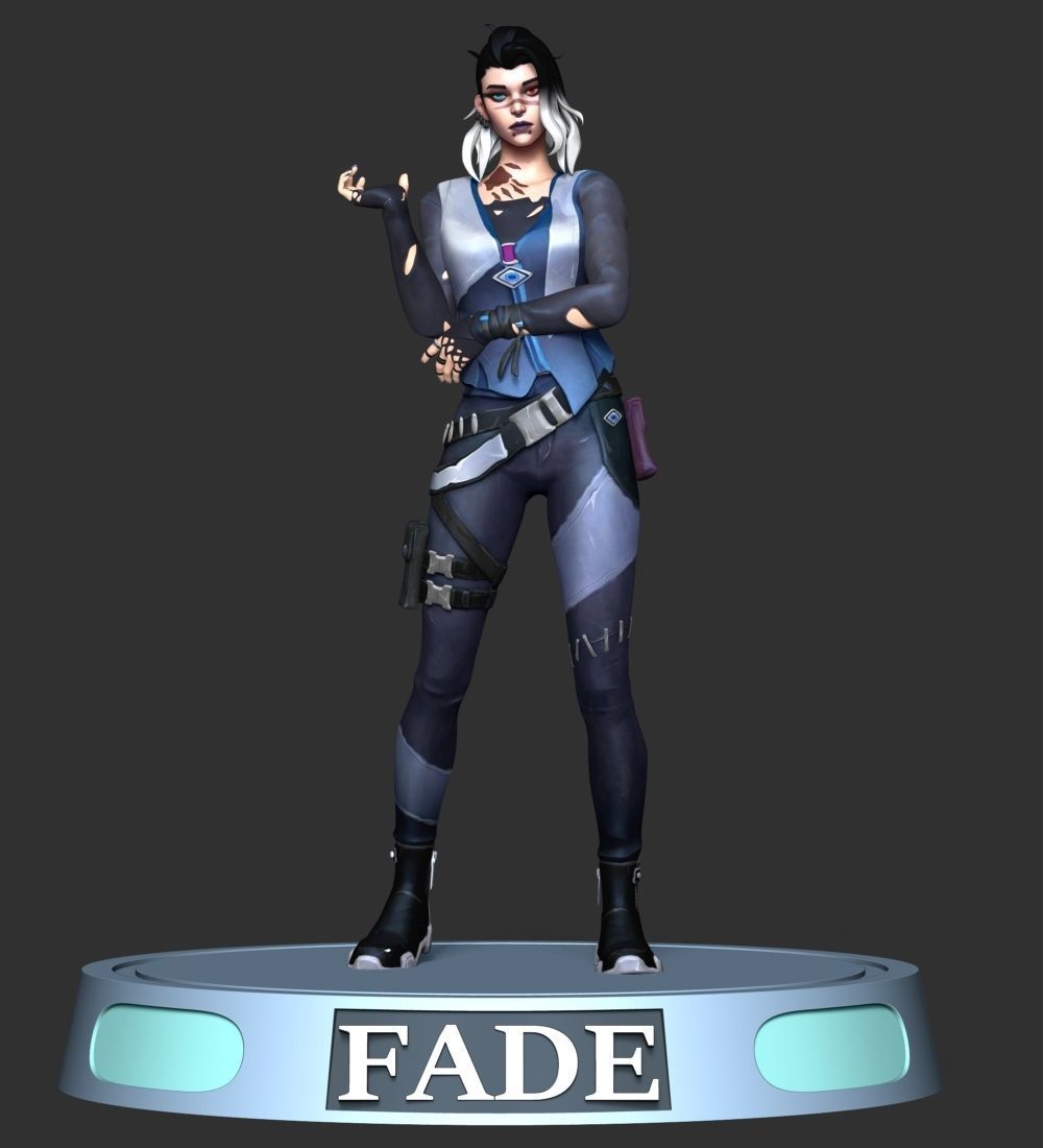 Fade - Valorant 3D print model_8