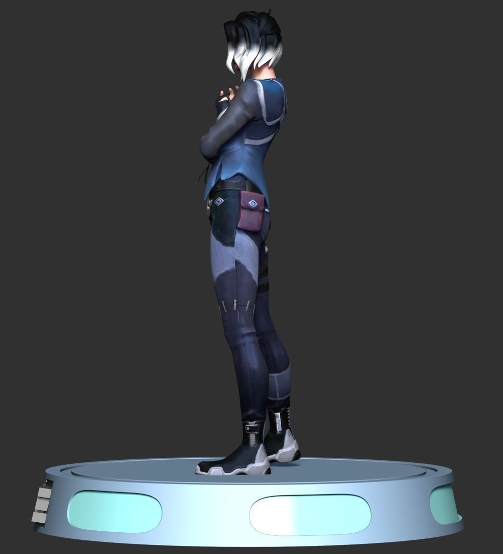 Fade - Valorant 3D print model_15