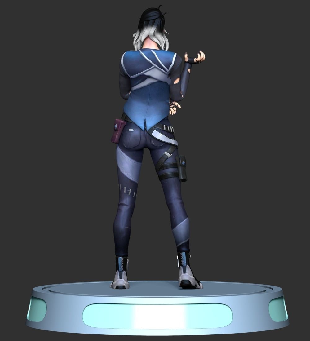 Fade - Valorant 3D print model_16