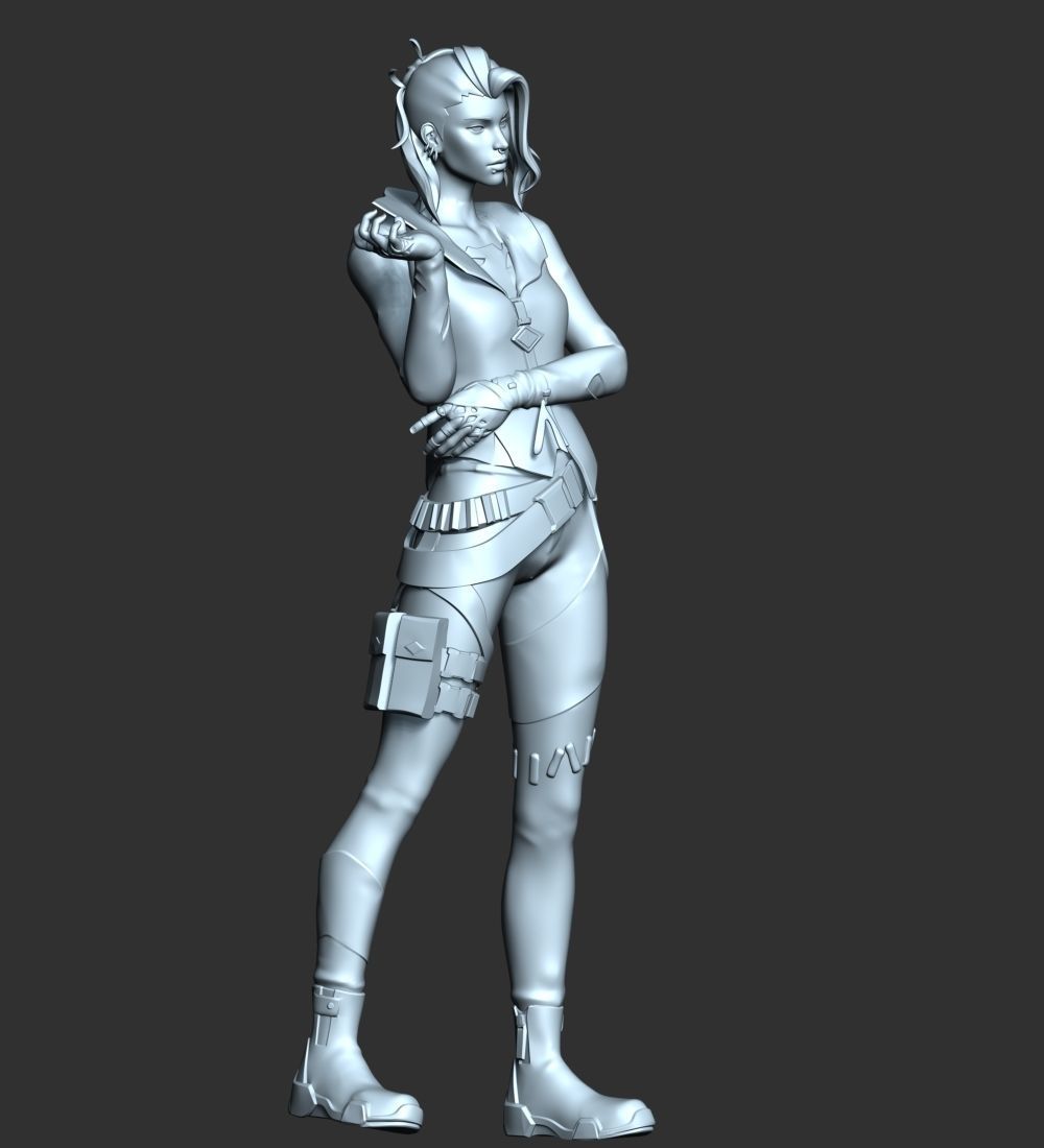 Fade - Valorant 3D print model_19