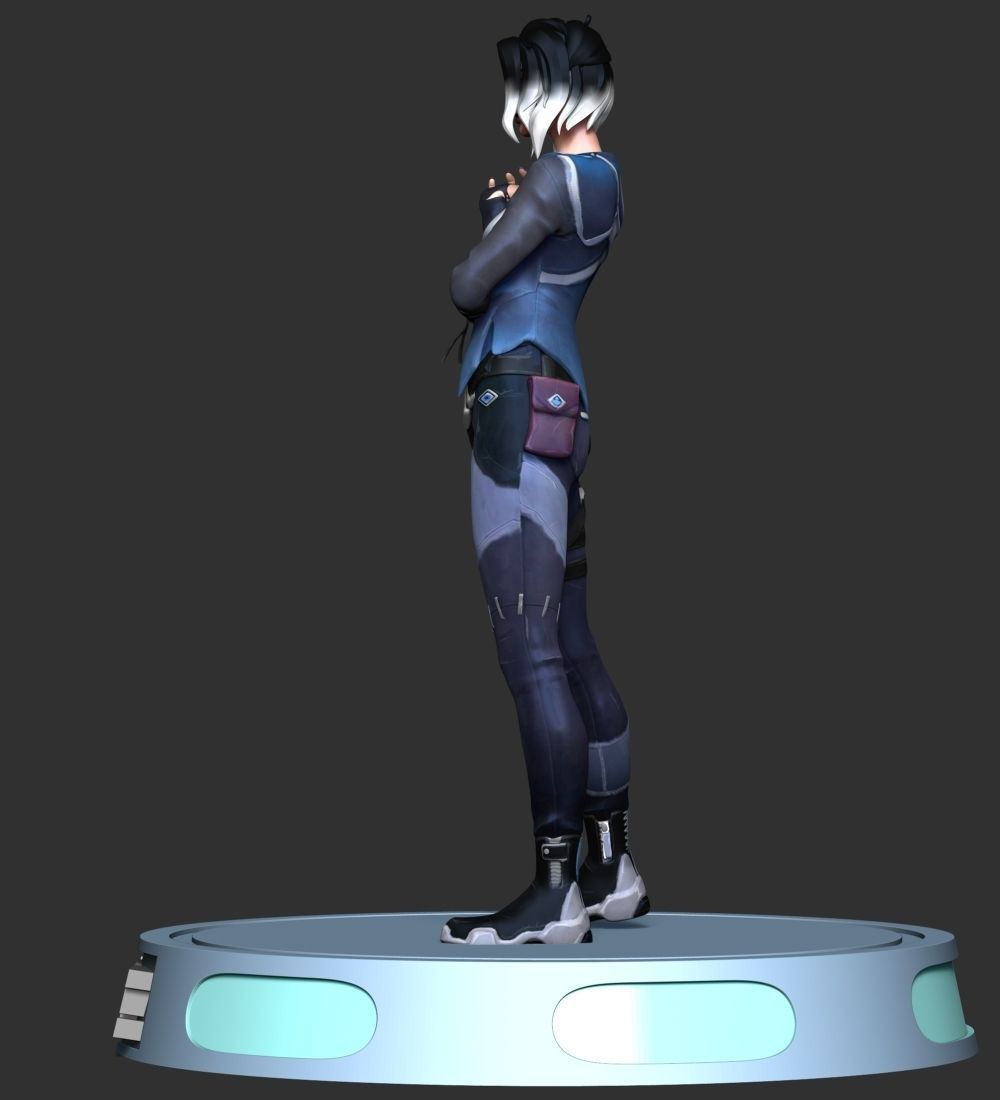 Fade - Valorant 3D print model_17