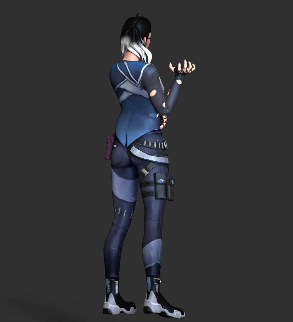 Fade - Valorant 3D print model_13