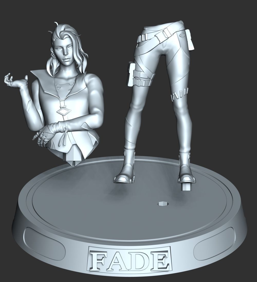 Fade - Valorant 3D print model_21