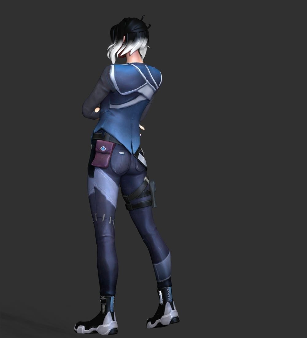 Fade - Valorant 3D print model_14