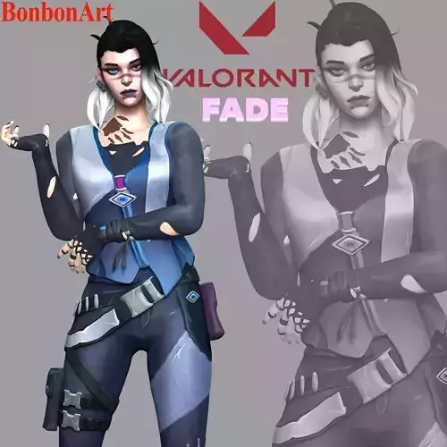 Fade - Valorant 3D print model